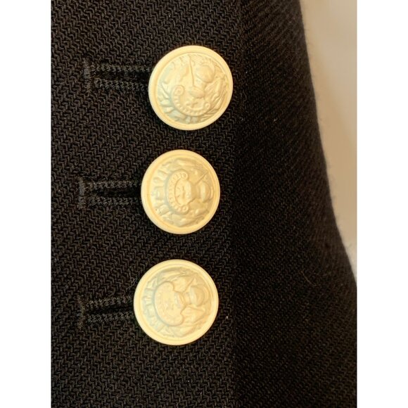 Laveer Womens Military Wool Blazer Theme Jacket Size 4 S RAA10415 Portugal EUC - Picture 5 of 10